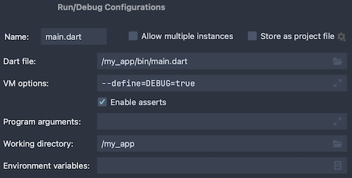 将 define 选项添加到 Jetbrains IDE